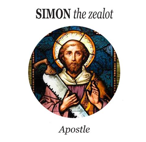 Saint Simon The Apostle Symbol