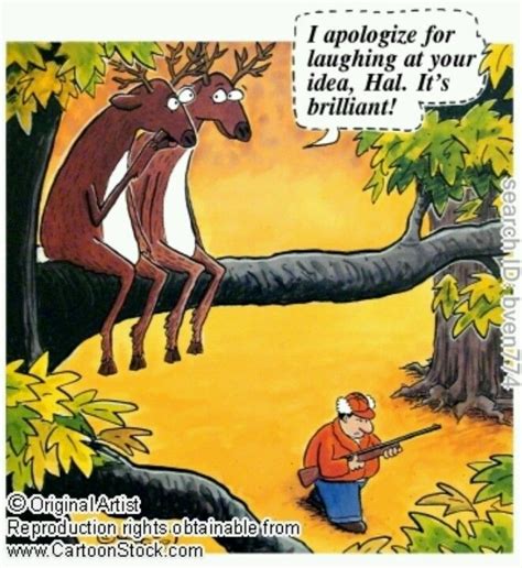 Cartoon of dear setting in a tree..lol | Deer hunting humor, Funny hunting pics, Hunting humor