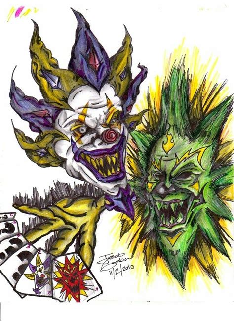 ICP Drawings | Icp fan art | Down with the clown | Pinterest | Insane clown posse albums, Scary ...