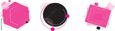 Vector illustrations of abstract background elements for broucher templates Stock Vector | Adobe ...