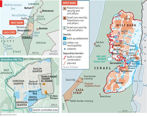 Peace, or in pieces? - How the 1967 war changed the shape of Israel | Special report | The Economist