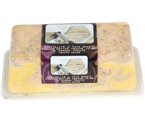 Canard entier foie gras terrine - Truffe & cognac