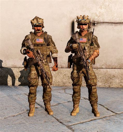 Delta Force Operators Posing Before An Op : r/arma