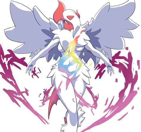 Shiny absol by Rune-eyeOka on DeviantArt