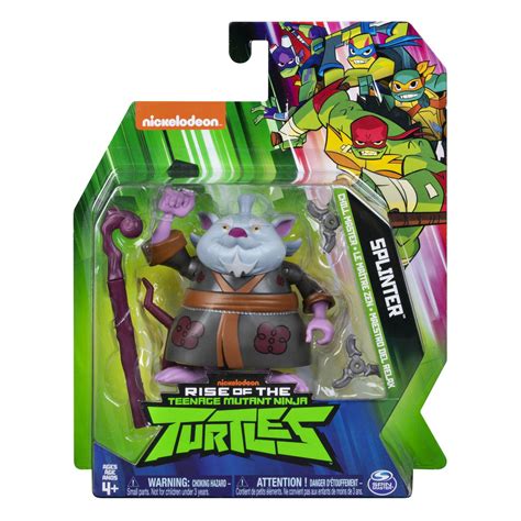 Rise of the Teenage Mutant Ninja Turtles – Splinter Action Figure ...