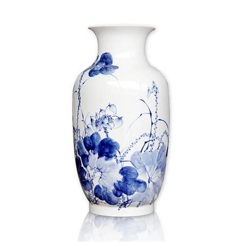 master 100% Hand painted Jingdezhen Blue and white porcelain ceramics ...