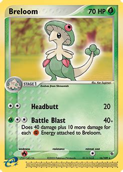 Breloom | Pokédex