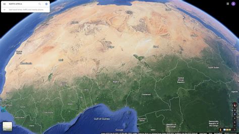 Africa Satellite Map