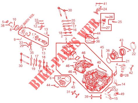 CYLINDER HEAD / TIMING for Kymco KYMCO UXV 450I 4T EURO II # KYMCO ...