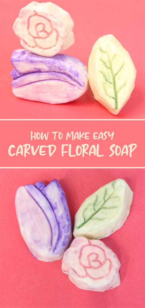 Soap Carving for Kids - Easy Tutorial for Flowers