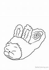 Buns Coloring Pages Template Easter Sketch Coloring Page sketch template
