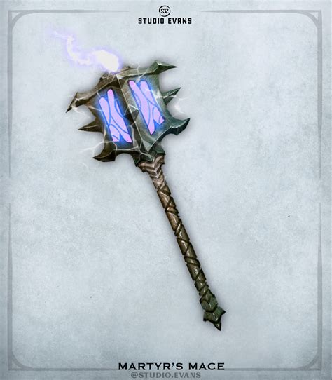 Martyr's Mace : r/DnDHomebrew