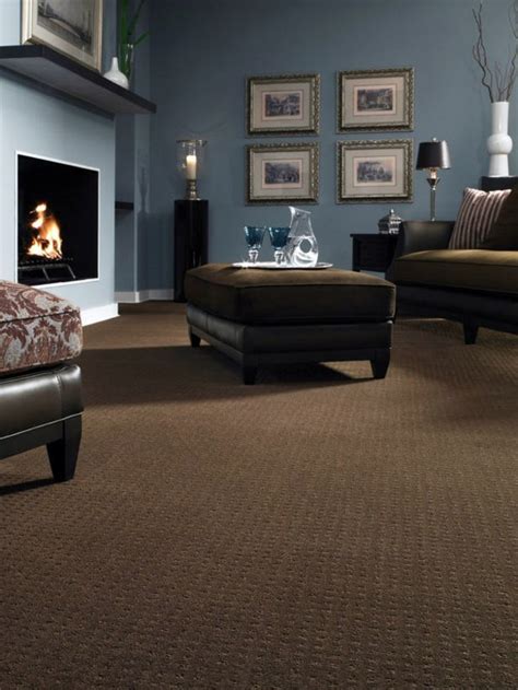 Brown Carpet Living Room Ideas