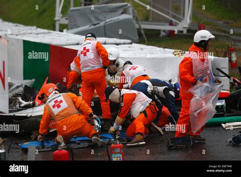 ACCIDENT of Jules BIANCHI in SUZUKA - Jules BIANCHI, FRA, Team Marussia ...