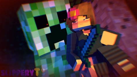 Jenny mod jenny vs. charged creeper - Minecraft Fan Art (45034980) - Fanpop