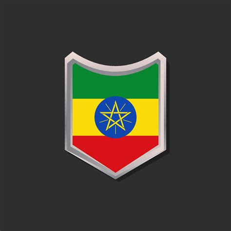 Illustration of Ethiopia flag Template 13273364 Vector Art at Vecteezy