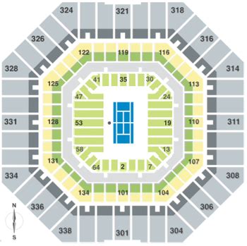 Us Open Arthur Ashe Stadium Seating Plan | Cabinets Matttroy