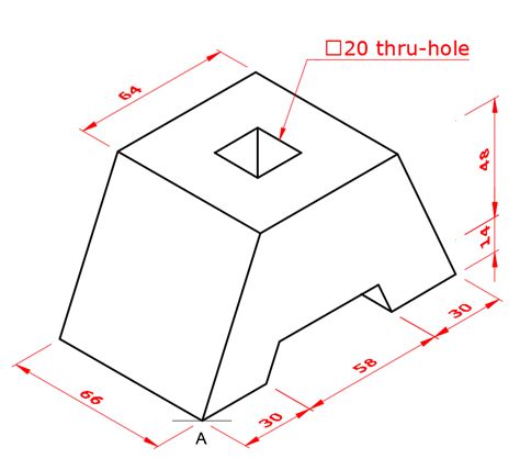 Oblique projection example 10