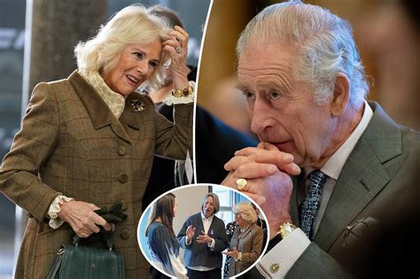 Queen Camilla gives King Charles health update following enlarged ...