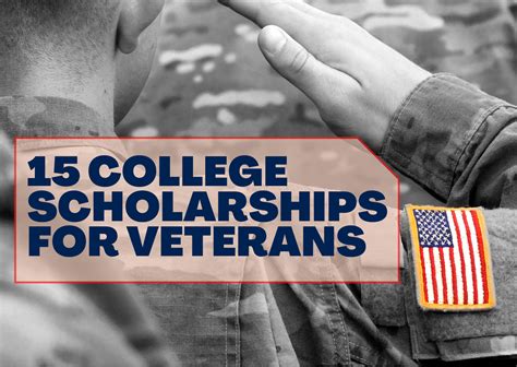 15 College Scholarships for Veterans - College Cliffs