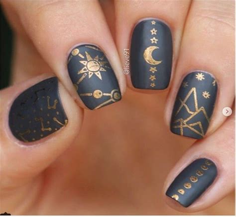 Top Amazing Galaxy Nail Art Designs Trends Ideas | Best nail art designs, Matte nails design ...