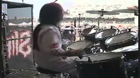 Joey Jordison intro eyeless-slipknot- HD - YouTube