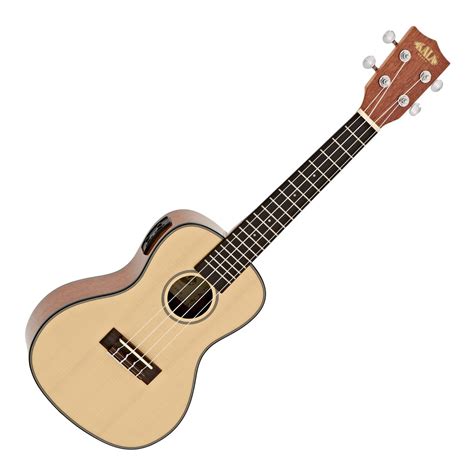 Kala KA-SCGE Electro-Acoustic Concert Ukulele for sale - Red Cow Music