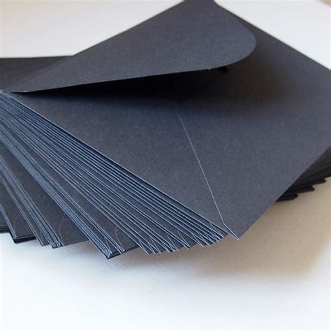 A7 Invitation Envelopes, Black Envelopes,133mm x 184mm, for 5''x7 ...