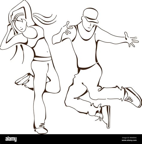 Carte poştală Cioc Gresit hip hop danser Plecare abstracțiune Programare
