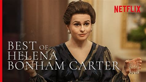 Best of Helena Bonham Carter as Princess Margaret | The Crown - YouTube