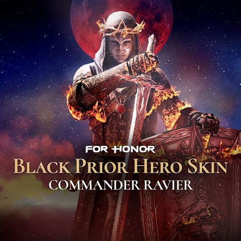 Commander Ravier – Black Prior Hero Skin – FOR HONOR