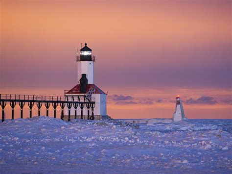 Seven Wonders of Winter | Lighthouse, Seven wonders, St joseph lighthouse