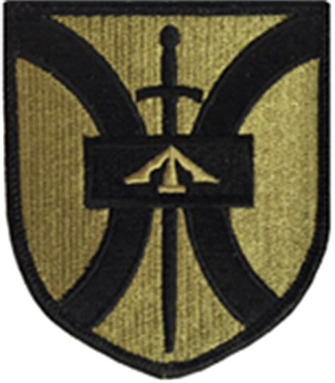 916th Support Brigade multicam shoulder sleeve patch with velcro