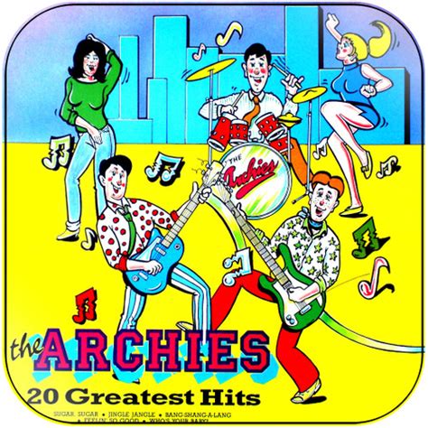 The Archies 20 Greatest Hits Album Cover Sticker Album Cover Sticker