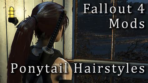 Fallout 4 Mods - Ponytail Hairstyles - YouTube