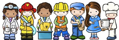 Community Helpers Clip Art - Tumundografico | Community helpers, Community workers, Community ...