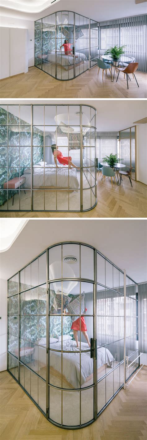 Design Detail - Glass Enclosed Bedrooms And Bathrooms