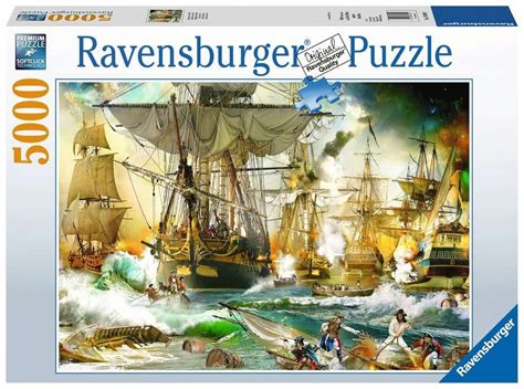 Kaufe Ravensburger - Puzzle 5000 - Battle on the High Seas (10219611)