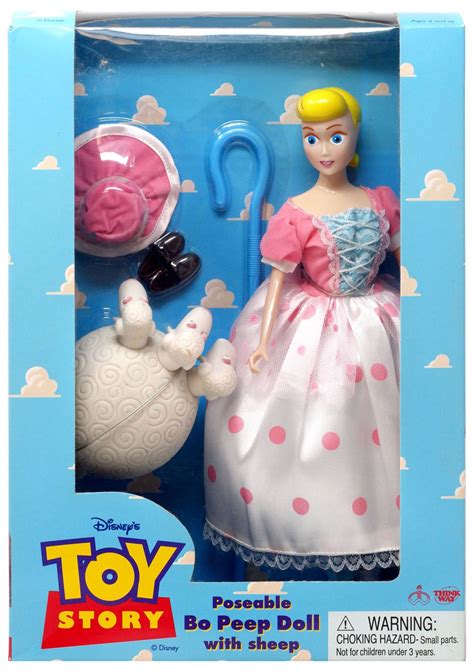 Disney Pixar Toy Story Poseable Bo Peep with Sheep 12 Doll Think Way - ToyWiz