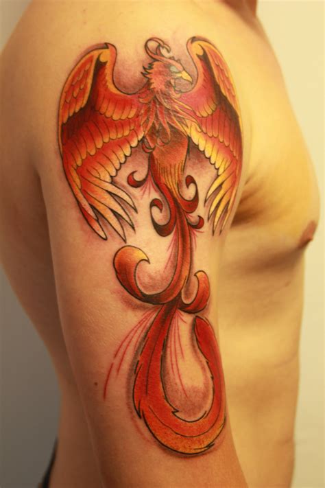 50 Incredibly Attractive Phoenix Tattoos for Prosperity