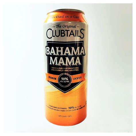 The Original Clubtails Cocktail in a Can: Bahama Mama, 16 fl oz - Walmart.com - Walmart.com