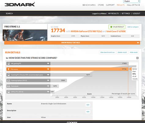 3D Mark Firestrike Benchmark - Page 11 - Windows 10 Forums