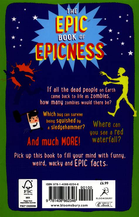 The epic book of epicness : the world's most epic facts by Frost, Adam (Author) (9781408862346 ...