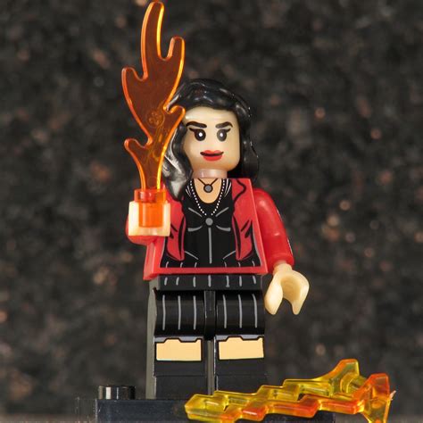 NEW Custom SCARLET WITCH Lego size Minifigure by ToyAndFashion