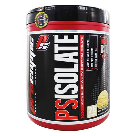 ProSupps Isolate 100% Pure Whey Protein Isolate Powder, Vanilla, 4 Lb - Walmart.com - Walmart.com