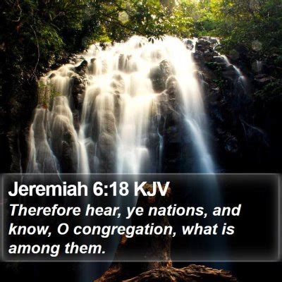 Jeremiah 6 Scripture Images - Jeremiah Chapter 6 KJV Bible Verse Pictures