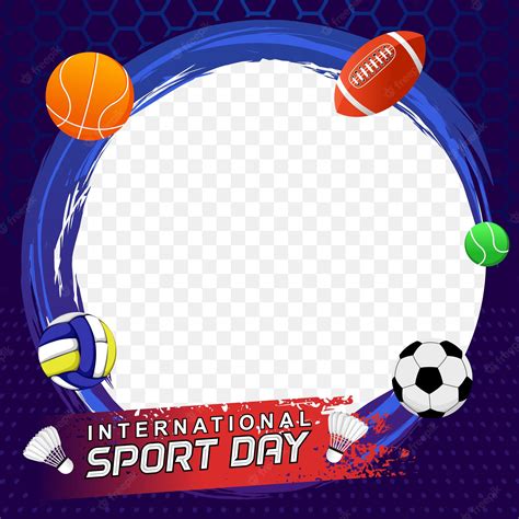 Premium Vector | International sports day vector illustration