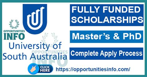 University of South Australia Scholarships 2024 [Fully Funded]