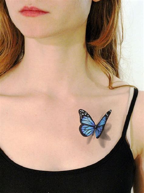 65 3D butterfly tattoos - nenuno creative