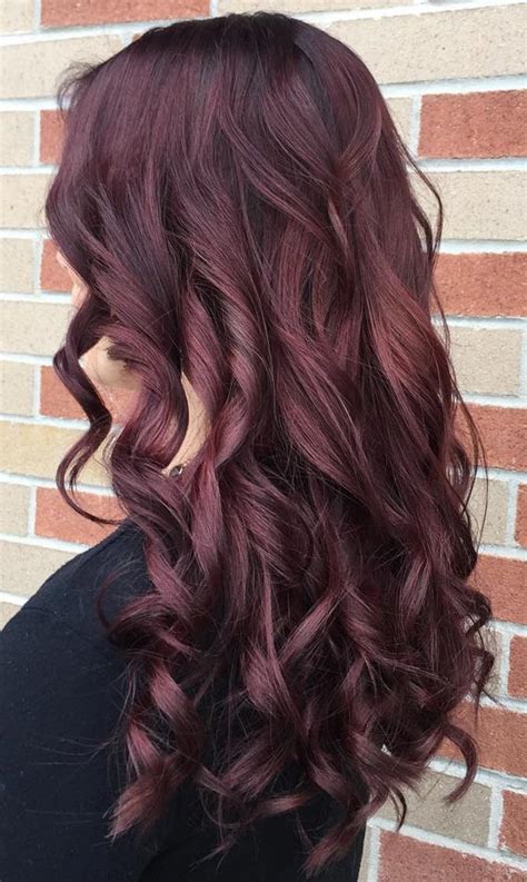 Mahogany Red Hair Color Chart - Minga